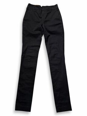 Rag & Bone Black Classic Skinny Trouser Center Seam Pants Sz 26
